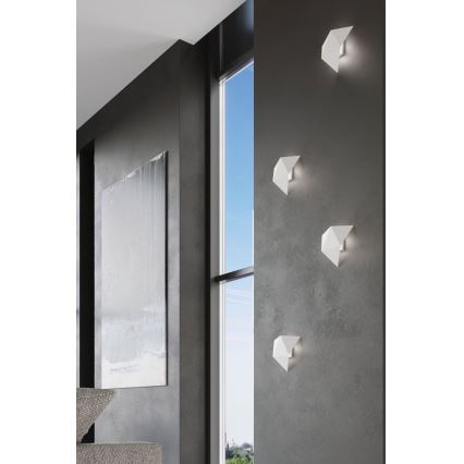 Seinävalaisin SOLIDO 2xG9/40W/230V valkoinen