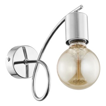 Seinävalaisin TANGO 1xE27/15W/230V kiiltävä kromi