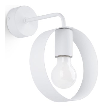 Seinävalaisin TITRAN 1xE27/60W/230V valkoinen