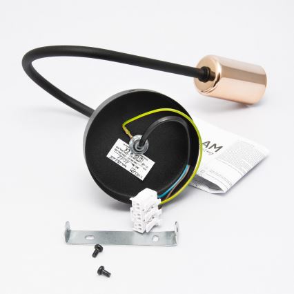 Seinävalaisin TUBE 1xE27/15W/230V musta