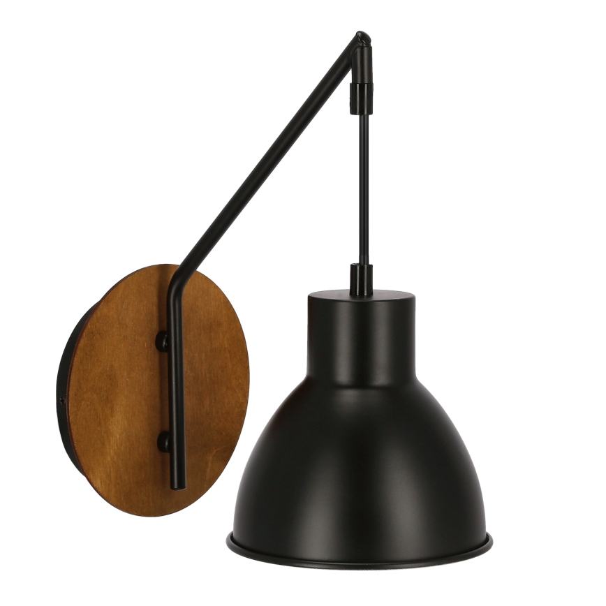 Seinävalaisin VARIO 1xE27/60W/230V Koivu