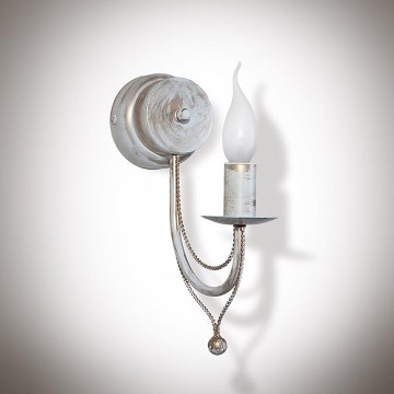 Seinävalaisin VERSA 1xE14/40W/230V valkoinen