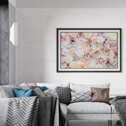 Seinävalaisin WALL 2xGU10/8W/230V valkoinen