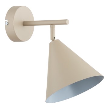 Seinävalaisin ZELTA 1xE27/15W/230V beige