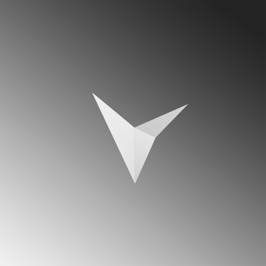 Seinävalo LINTU 1xG9/5W/230V valkoinen