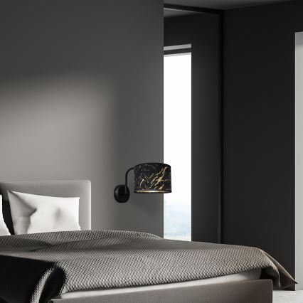 Seinävalo SENSO 1xE27/60W/230V musta