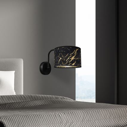 Seinävalo SENSO 1xE27/60W/230V musta