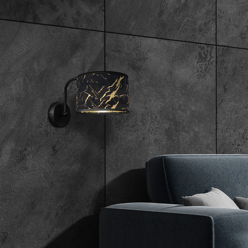 Seinävalo SENSO 1xE27/60W/230V musta