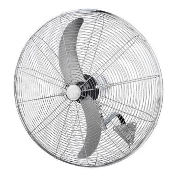 Seinäventilaattori 180W/230V halkaisija 66 cm hopea + kaukosäädin