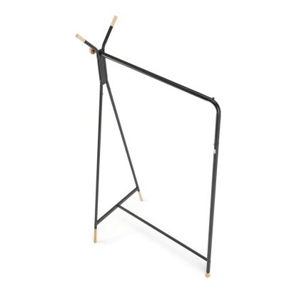 Seisova naulakko 165x91 cm CHENE musta/beige