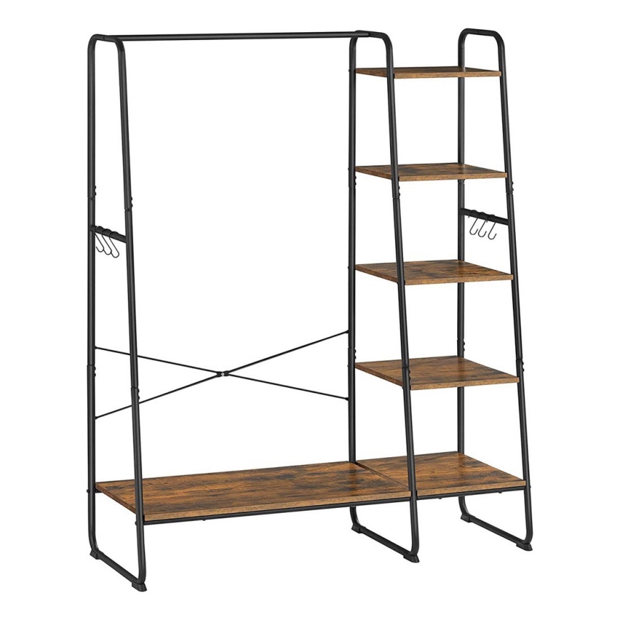 Seisova naulakko LINEA ruskea/musta