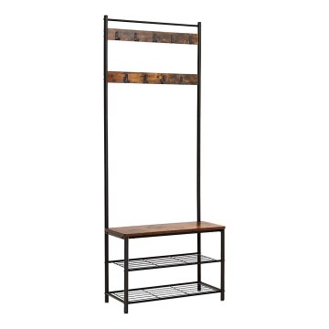 Seisova naulakko NAVOR, ruskea/musta