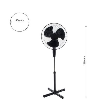 Seisova tuuletin STANDING 128 cm 45W