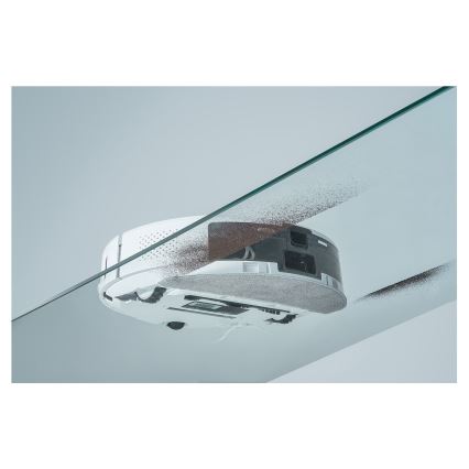 Sencor - Robotti-imuri ja moppi 2-in-1 50W/5000 mAh Wi-Fi valkoinen + kaukosäädin