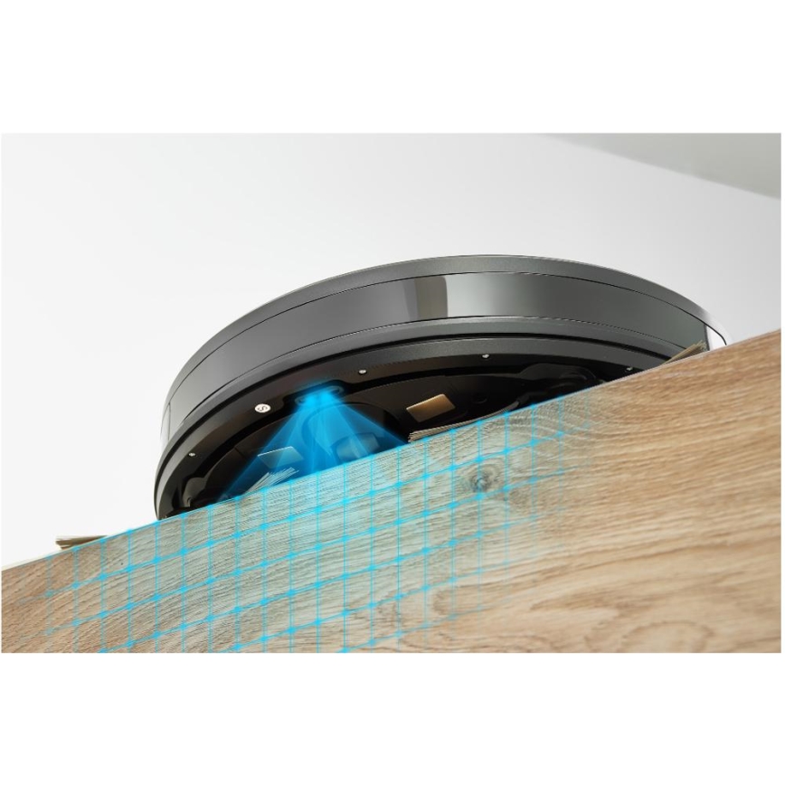 Sencor - 2‑in‑1 robotti-imuri ja moppi, 16 W/2600 mAh, Wi‑Fi, musta + kaukosäädin