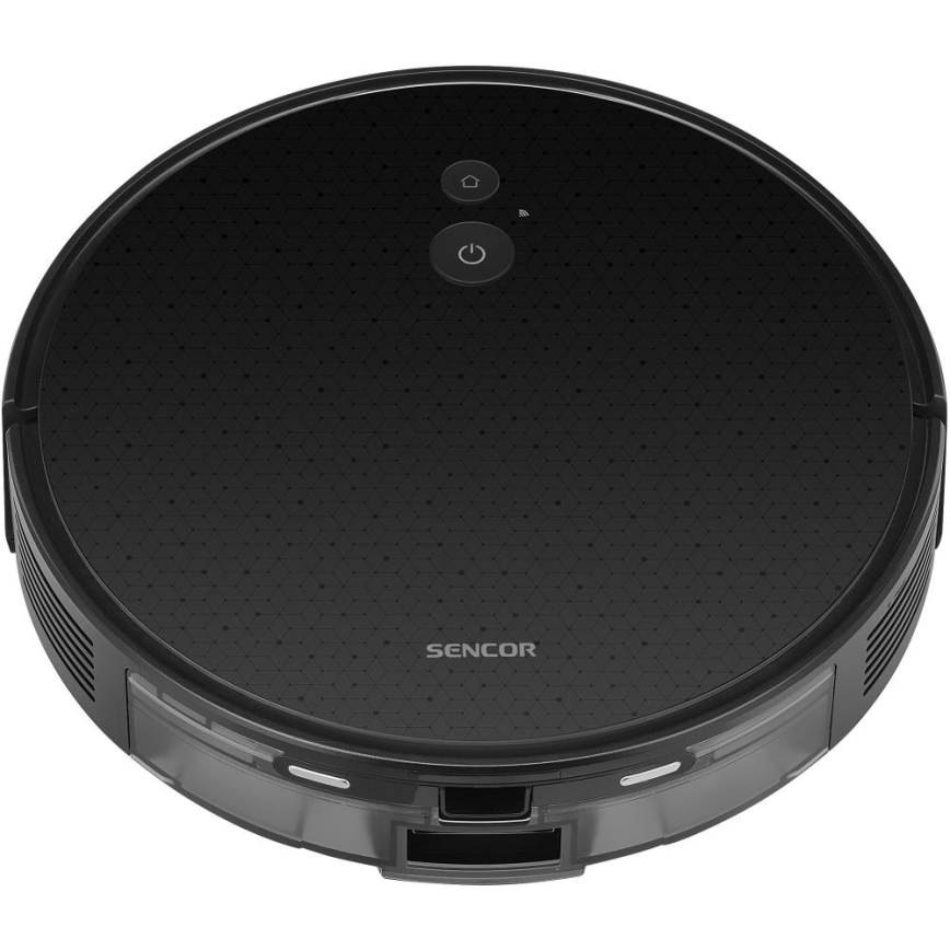 Sencor - 2‑in‑1 robotti-imuri ja moppi, 16 W/2600 mAh, Wi‑Fi, musta + kaukosäädin