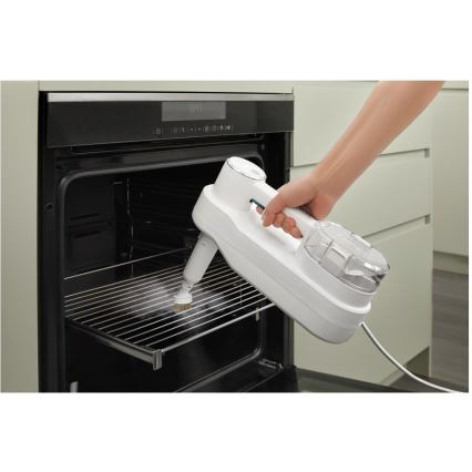 Sencor - Monitoiminen höyrymoppi 2-in-1 1500W/230V IPX4 valkoinen