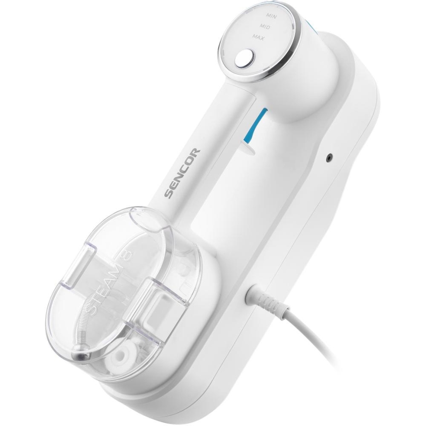 Sencor - Monitoiminen höyrymoppi 2-in-1 1500W/230V IPX4 valkoinen