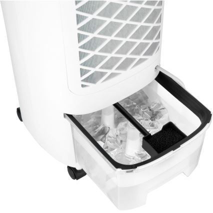 Sencor - Kannettava ilmastointilaite LED-näytöllä 3-in-1 45W/230V valkoinen + kaukosäädin