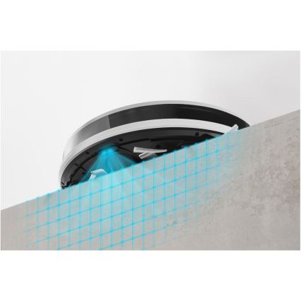 Sencor - Älykäs 2-in-1 robotti-imuri ja moppi 28W/2600 mAh Wi-Fi valkoinen + kaukosäädin