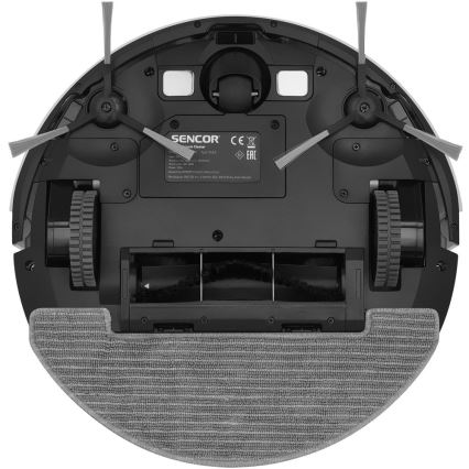 Sencor - Älykäs 2-in-1 robotti-imuri ja moppi 28W/2600 mAh Wi-Fi valkoinen + kaukosäädin