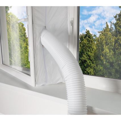 Sencor - Älykäs mobiili ilmastointilaite 3in1 sisältäen täydelliset lisävarusteet 1450W/230V 12000 BTU Wi-Fi musta + kauko-ohjaus