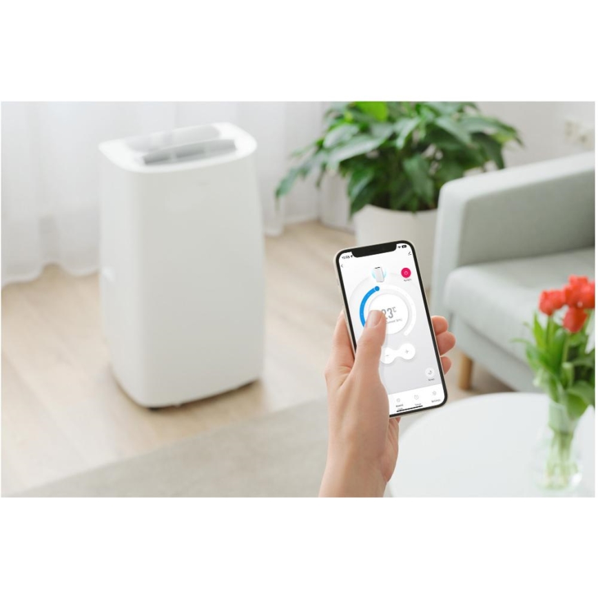 Sencor - Älykäs mobiili ilmastointilaite 3in1 sisältäen täydelliset lisävarusteet 1700W/230V 16000 BTU Wi-Fi + kauko-ohjaus