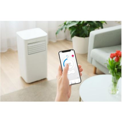 Sencor - Älykäs mobiili ilmastointilaite 3in1 sisältäen täydelliset lisävarusteet 760W/230V 7000BTU Wi-Fi + kauko-ohjaus