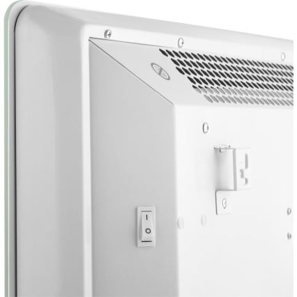 Sencor - Älykäs sähköpatteri/konvektori 1200/2400W/230V IP24 Wi-Fi valkoinen
