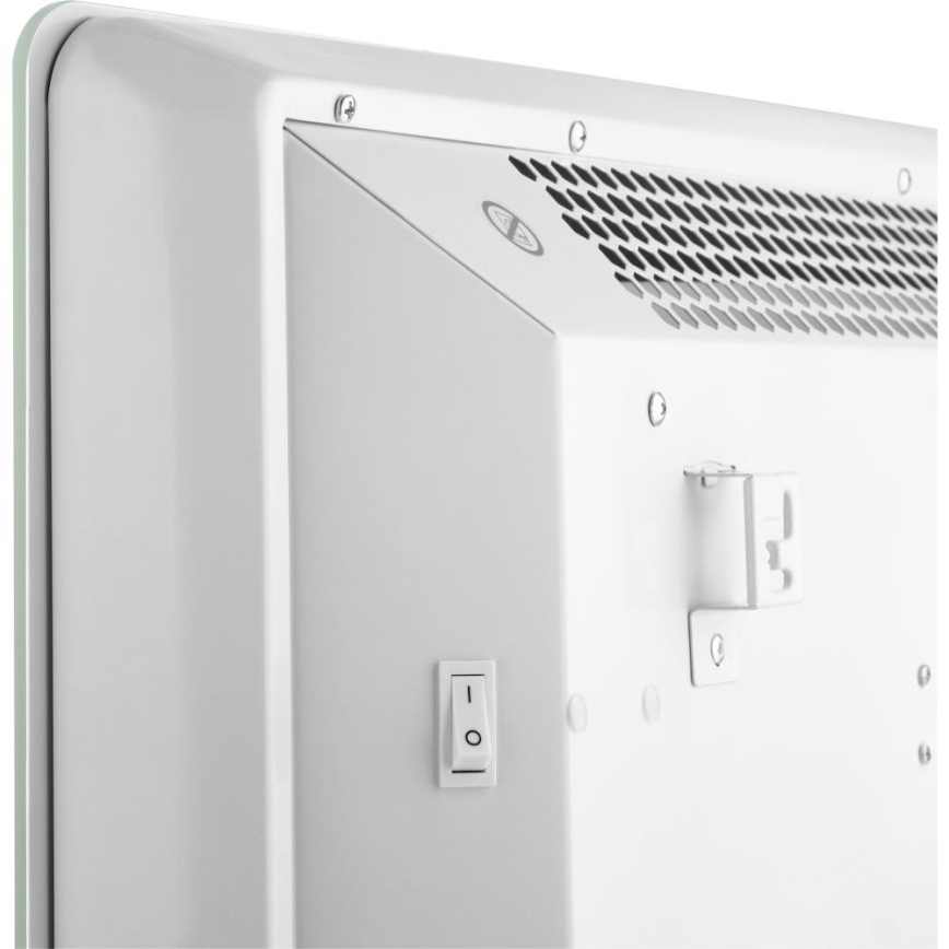 Sencor - Älykäs sähköpatteri/konvektori 1200/2400W/230V IP24 Wi-Fi valkoinen