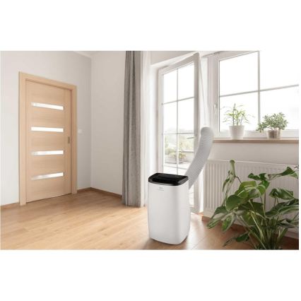 Sencor - Älykäs siirrettävä ilmastointilaite 4-in-1 täydellisine lisävarusteineen 1750W/230V 18000 BTU Wi-Fi valkoinen + kaukosäädin