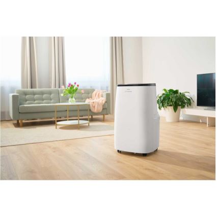 Sencor - Älykäs siirrettävä ilmastointilaite 4-in-1 täydellisine lisävarusteineen 1750W/230V 18000 BTU Wi-Fi valkoinen + kaukosäädin