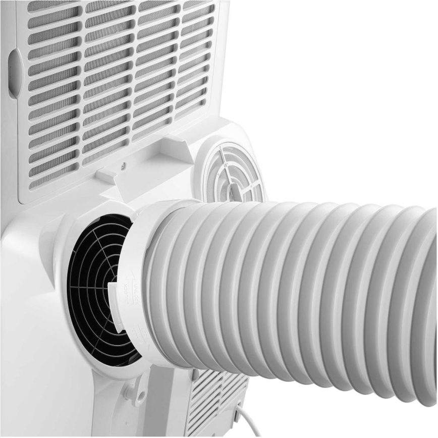 Sencor - Älykäs siirrettävä ilmastointilaite 4-in-1 täydellisine lisävarusteineen 1750W/230V 18000 BTU Wi-Fi valkoinen + kaukosäädin