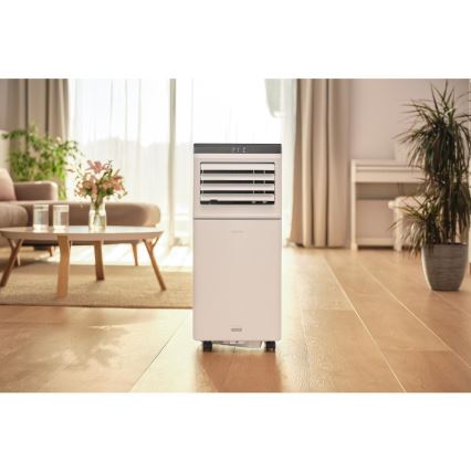 Sencor - Älykäs siirrettävä ilmastointilaite 3-in-1, täydellinen lisävarustesarja mukana, 1020W/230V 10000 BTU Wi-Fi valkoinen + kaukosäädin