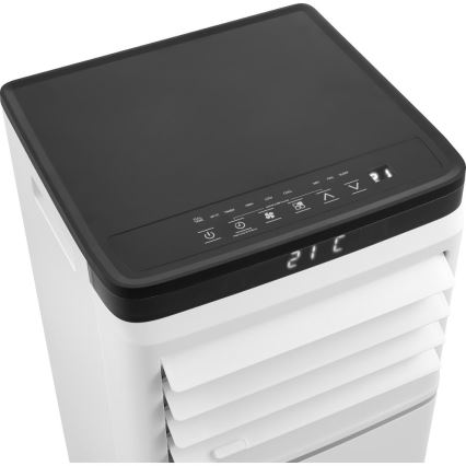 Sencor - Älykäs siirrettävä ilmastointilaite 3-in-1, täydellinen lisävarustesarja mukana, 1020W/230V 10000 BTU Wi-Fi valkoinen + kaukosäädin