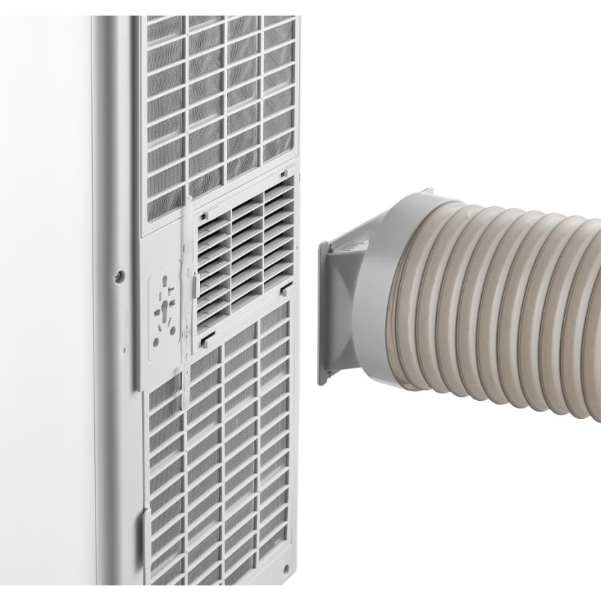 Sencor - Älykäs siirrettävä ilmastointilaite 3-in-1, täydellinen lisävarustesarja mukana, 1020W/230V 10000 BTU Wi-Fi valkoinen + kaukosäädin