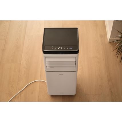 Sencor - Älykäs siirrettävä ilmastointilaite 3-in-1, sisältää täydellisen tarvikepaketin 760W/230V 7000 BTU Wi-Fi valkoinen + kaukosäädin