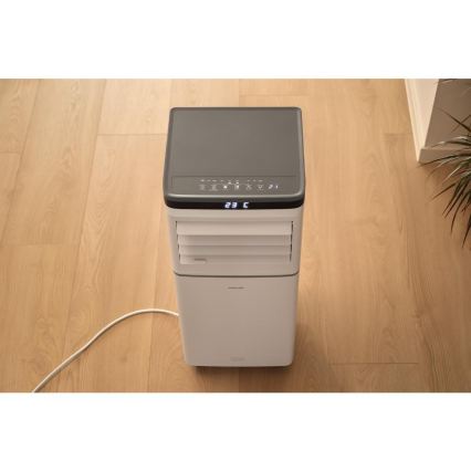 Sencor - Älykäs siirrettävä ilmastointilaite 3-in-1, mukana kaikki lisävarusteet 815W/230V 8000 BTU Wi-Fi valkoinen + kaukosäädin