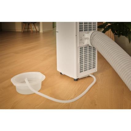 Sencor - Älykäs siirrettävä ilmastointilaite 3-in-1, mukana kaikki lisävarusteet 815W/230V 8000 BTU Wi-Fi valkoinen + kaukosäädin