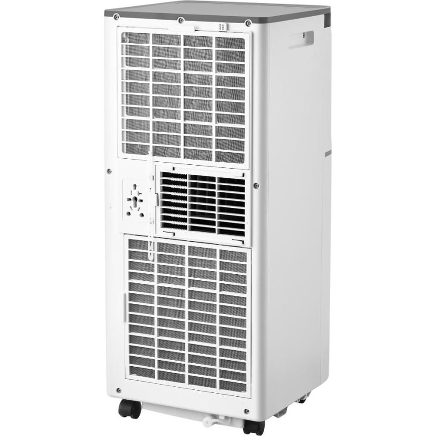 Sencor - Älykäs siirrettävä ilmastointilaite 3-in-1, mukana kaikki lisävarusteet 815W/230V 8000 BTU Wi-Fi valkoinen + kaukosäädin