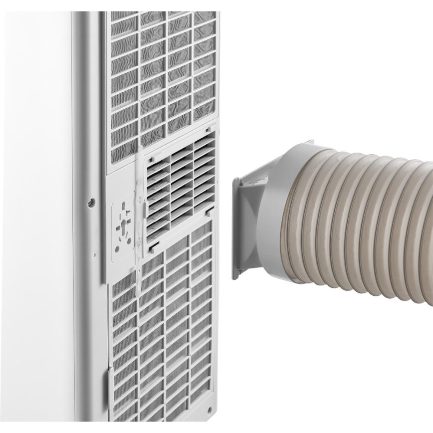 Sencor - Älykäs siirrettävä ilmastointilaite 3-in-1, mukana kaikki lisävarusteet 815W/230V 8000 BTU Wi-Fi valkoinen + kaukosäädin