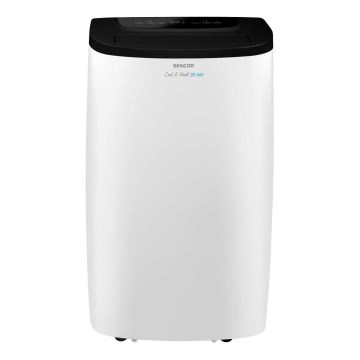 Sencor - Älykäs siirrettävä ilmastointilaite 4-in-1 täydellisine lisävarusteineen 1750W/230V 18000 BTU Wi-Fi valkoinen + kaukosäädin
