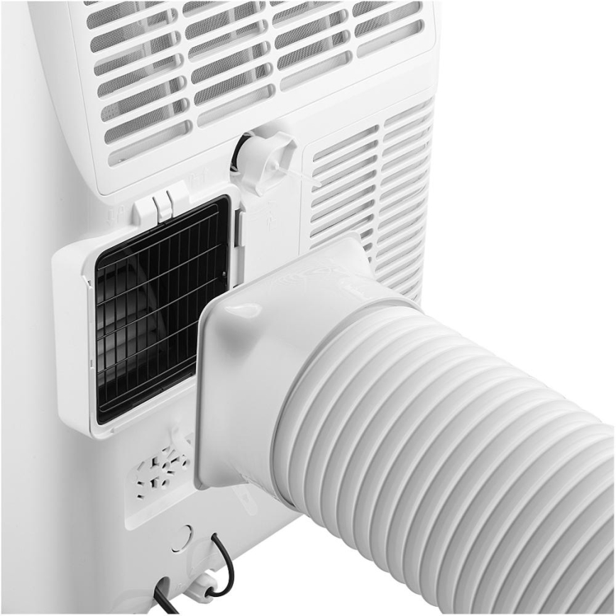 Sencor - Älykäs siirrettävä ilmastointilaite 5-in-1 sisältäen täydellisen lisävarustepaketin 733W/230V 9000 BTU Wi-Fi valkoinen + kaukosäädin