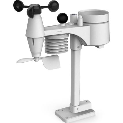 Sencor - Ammattimainen sääasema värillisellä LCD-näytöllä ja herätyskellolla 5V/1xCR2032 + 3xAA