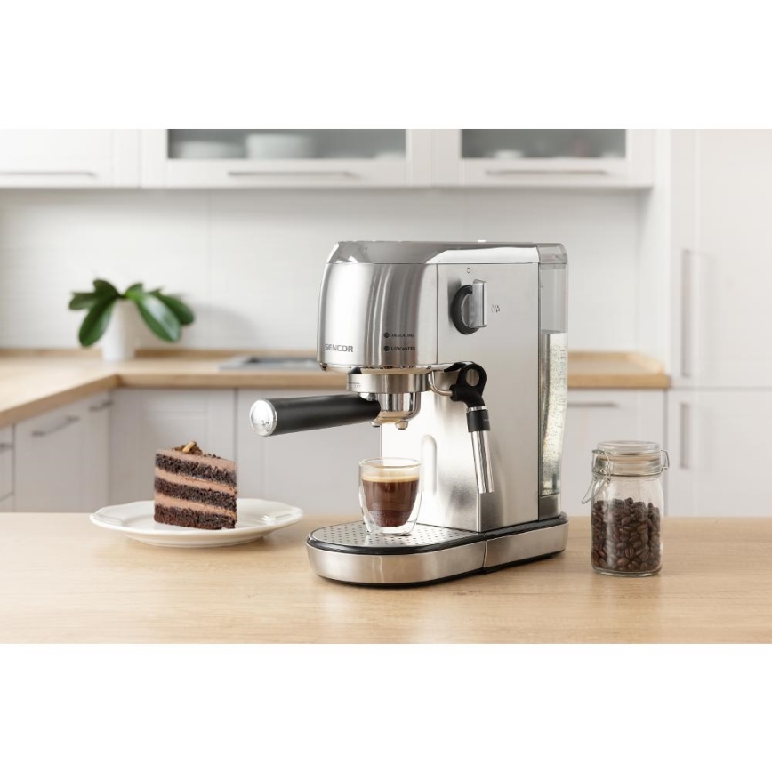 Sencor - Kahvinkeitin espressopannulla 1400W/230V