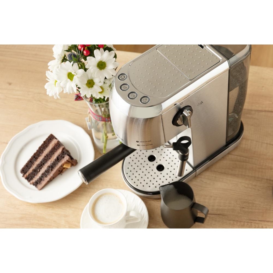 Sencor - Kahvinkeitin espressopannulla 1400W/230V