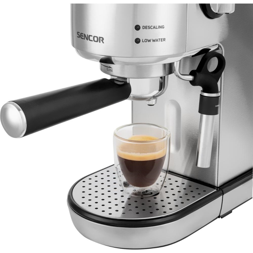 Sencor - Kahvinkeitin espressopannulla 1400W/230V