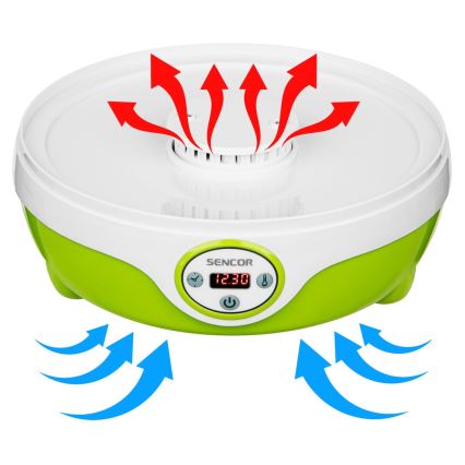 Sencor - Hedelmäkuivuri 240W/230V