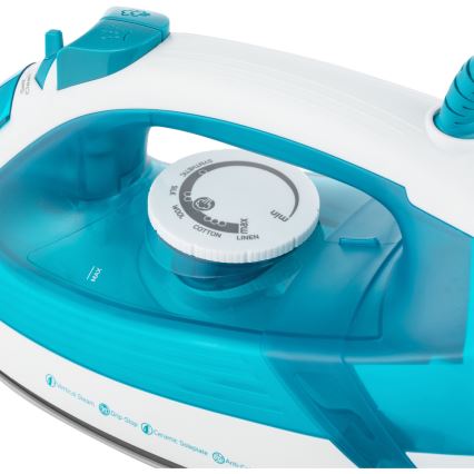 Sencor - Höyrysilitysrauta 2000W/230V sininen/valkoinen