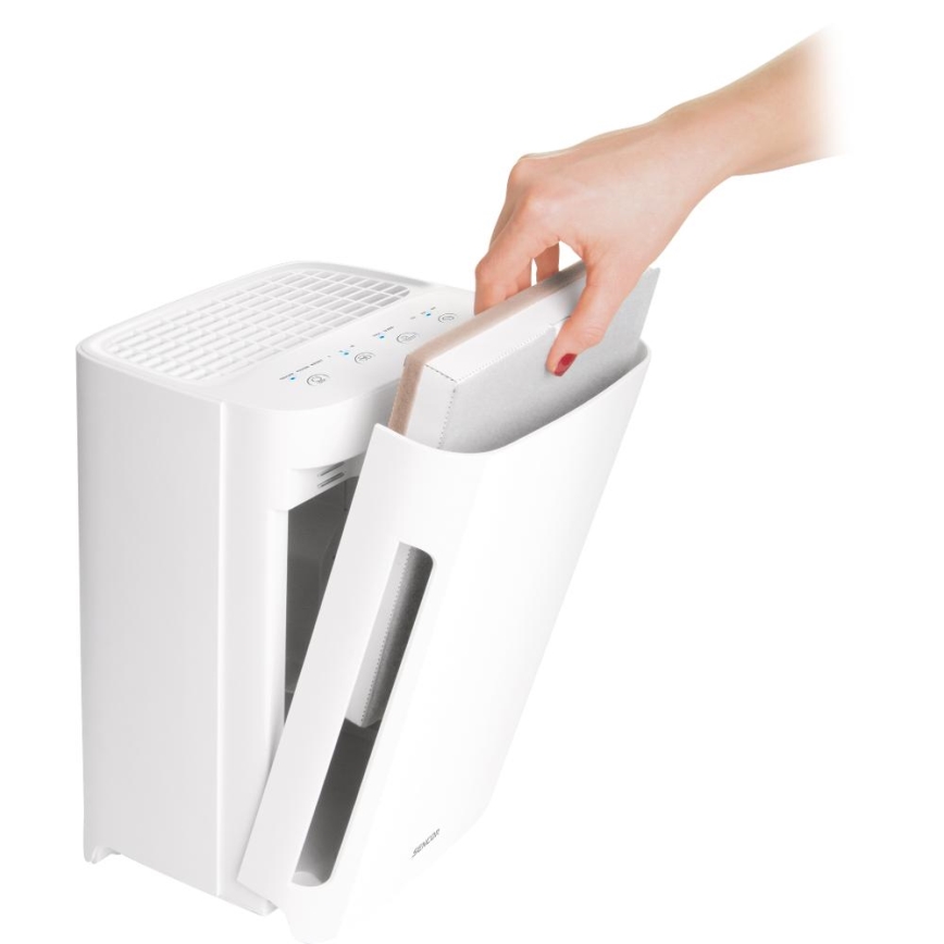 Sencor - Ilmanpuhdistin 60W/230V valkoinen